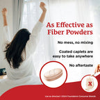 FiberCon Fiber Therapy Coated Caplets, Safe, Simple & Comfortable Insoluble Fiber for Bowel Irregularity, Comfortable Constipation Relief with No Gas or Bloating, 140 Caplets (Pack of 2)