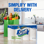 Scott Rapid-Dissolving Toilet Paper, 48 Double Rolls, Septic-Safe, Toilet Paper