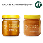 Superfood Honey by Beekeeper's Naturals - Bee Pollen, Royal Jelly, Propolis, Honey - Natural Energy, Immune Support, Mental Clarity, Athletic Performance (4.4 oz)