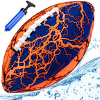 Jasonwell Waterproof Football Pool Toys - Strong Grip Soft Football for All-Weather Play Pool Games Beach Toys Water Footballs Outdoor Sports Toy Christmas Birthday Gifts for Kids Boys Teens Adults