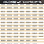 WISINY WR55X26671 Refrigerators LED Light Board 2PCS Compatible for GE LED Refrigerators Light Bulb GE Freezer Light Bulb Replacement PS11767930 AP6035586 4468532 EAP11767930 LED3344588