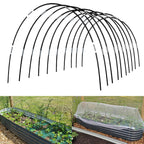Greenhouse Hoops Grow Tunnel, 10 Sets 7FT Garden Hoops