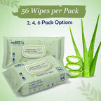 X Large Wet Wipes for Adults - 4 Packs of 56 [224 Count] Disposable Incontinence Wipes, 12" x 8" Adult Wipes for Elderly - Personal Body Wipes for Women and Men, Pre Moistened Adult Washcloths