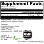 XYMOGEN Xcellent A 7500 - Supports Immune Function, Cellular Health & Mucosal Surfaces - Vitamin A as Retinyl Palmitate - Vegetarian, Non-GMO & Gluten-Free - 60 Capsules