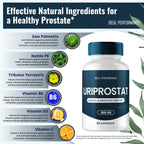Uriprostat Prostate Health Supplements for Men Capsules, Official Uriprostat All Natural Support Pills - Maximum Strength for Daily Wellness, Uri Prostat Health Support Reviews (5 Pack)