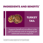 Host Defense Turkey Tail Capsules - Digestive Health & Immune Response Support Supplement - Mushroom Supplement for Gastrointestinal & Gut Microbiome Support - 120 Capsules