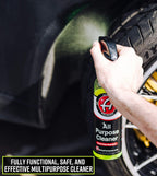 Adam's Polishes All Purpose Cleaner (Gallon) - Professional Heavy Duty Industrial Cleaner & Degreaser | Cuts Heavy Grease & Tar | Car Detailing, Tire Cleaner, Engine Cleaner, Wheel Cleaner