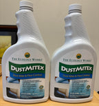 DustmiteX Dust Mite Spray - Dust Mites Remover + Flea Killer for Allergy & Asthma Relief for Cleaning in Home, Bed, Pet Bedding, & Furniture, Anti Allergen Dust Mites Killer