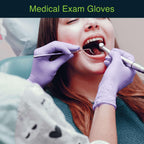 Lilac Nitrile Disposable Gloves - 200 Count - 3 Mil Nitrile Gloves X Small - Powder and Latex Free Rubber Gloves - Surgical Medical Exam Gloves - Food Safe Cooking Gloves