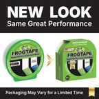FrogTape Multi-Surface Painter's Tape with PAINTBLOCK, 1 in Wide (0.94 in x 45 yd), Quick Stick Medium Adhesion, Premium Green Painters Tape Removes Clean, 1 Roll (1396748)