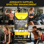Anfinsen Sugar-Free Creatine Gummies 6000mg - Creatine Supplement for Women and Men with Vitamin B6 & Taurine, Flexible Dosing for Active Wellness, Vegan, Gluten-Free, Lemon Flavor, 120 Gummies