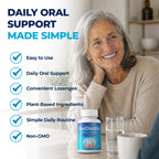 PurDentix Oral Health Probiotic – 4-Strain Formula for Healthy Gums, Teeth & Fresh Breath – 180 Chewable Tablets
