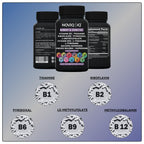 11-in-1 Nootropic Supplement: Supports Memory & Cognition - 100mg Ginkgo 150mg Bacopa 300mcg Huperzine 200mg L-Theanine 150mg L-Tyrosine & Bioactive B-Complex w/ 5-MTHF - 1,100mg+ Serving - 60 Count