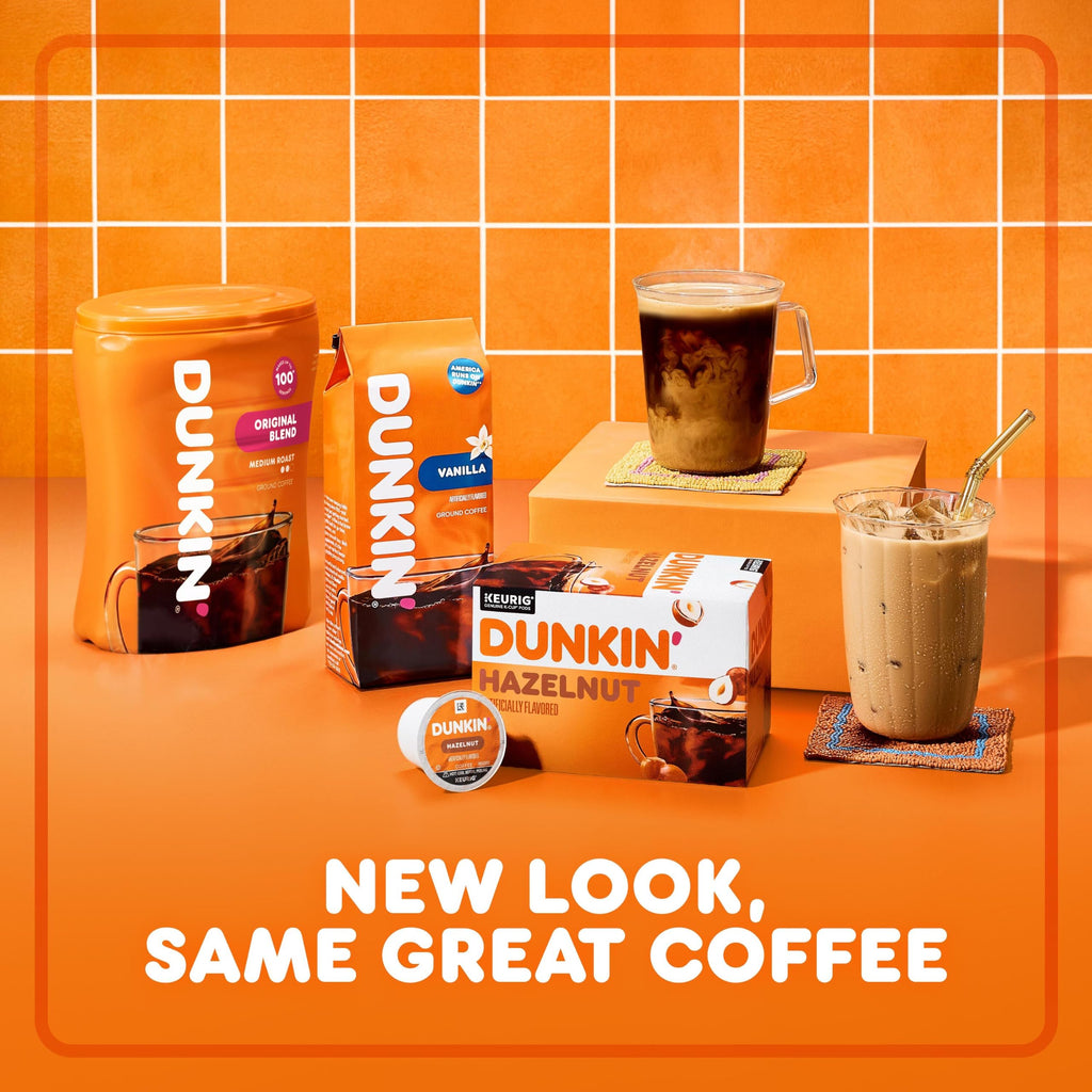 Dunkin’ Original Blend Medium Roast Coffee, Keurig K-Cup Pods, 60 Count