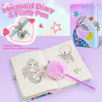Cherry Tale Mermaid Gifts for Girls 4-6, Mermaid Toys for Girls Age 6-8 9+