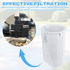 SPX3000M Pro Grade Pump Basket for Hayward Super II - Fits B-207 Super 2 Pool Pump, Small & Large Debris, Anti-Clog Reinforced Durability