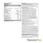 NaturesPlus Source of Life GOLD Multivitamin - 180 Tablets - With Vitamins D3, B12 & K2 - Blood, Bone & Immune Support - Vegetarian & Gluten Free - 60 Servings