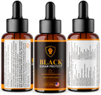 OVICIA Black Sugar Protect Drops - BlackSugar Protect Premium Liquid Drops All Natural Advanced Formula, BlackSugarProtect Support Vitamins for Overall Health & Wellness, 1 Bottle for 1 Month