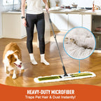 CLEANHOME 36" Commercial Dust Mop for Hardwood Floors, Tile, Laminate
