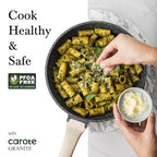 CAROTE Nonstick Frying Pan, 8 Inch Classic Granite Skillet