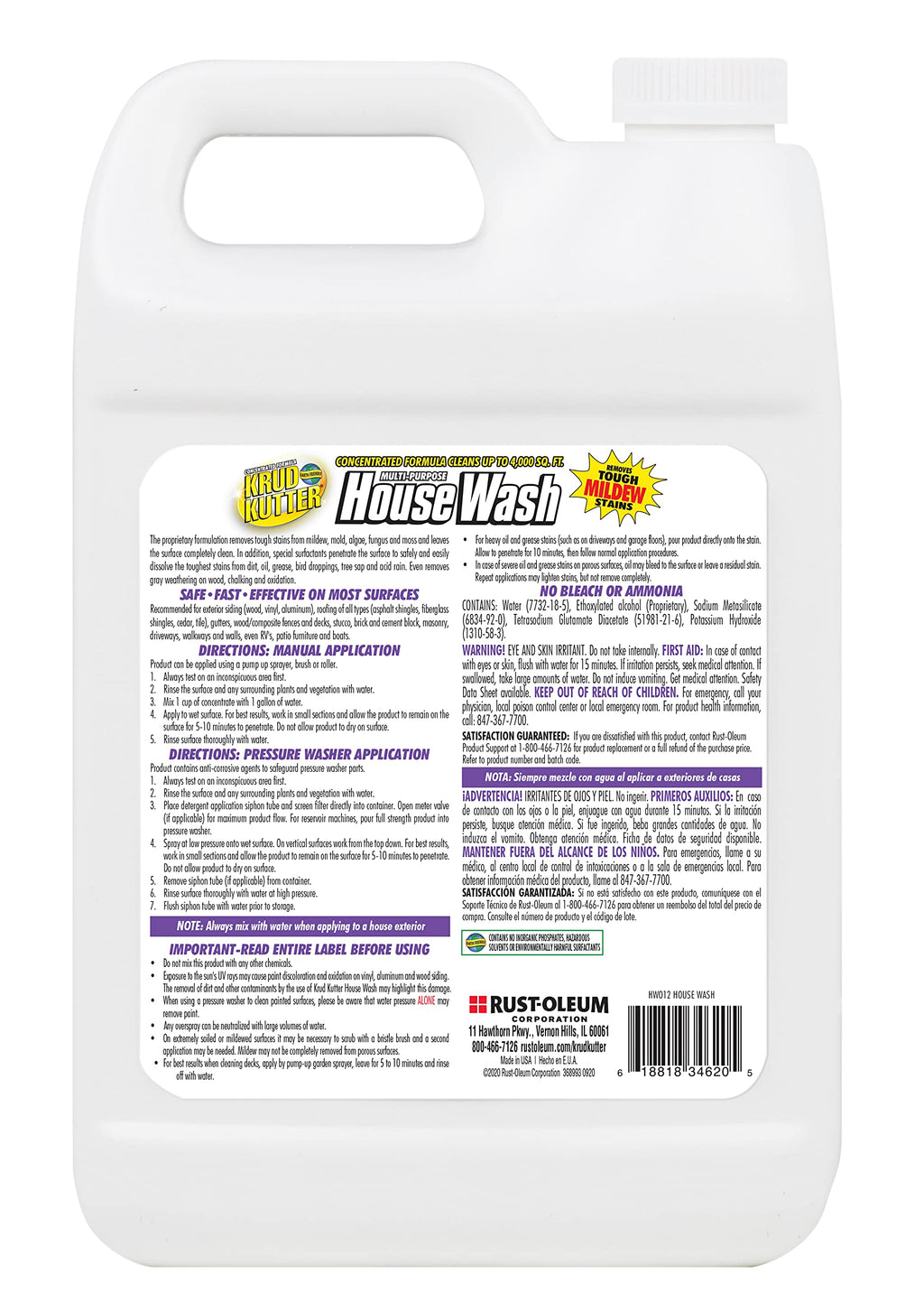 Krud Kutter House Wash, 1 Gallon