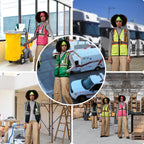 AYKRM Customize 4XL 5XL 6XL hi vis safety vest With logo