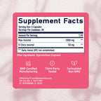 Myo-Inositol & D-Chiro Inositol for Hormone Balance for Women | Fertility, Ovarian Health & Cycle Support | Ideal 40:1 Ratio, Myoinositol 2000mg & D Chiro 50mg | Ovarian Support Vitamins | 120 Ct.