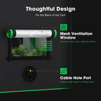 VIVOSUN Small Grow Tent for Aerogarden 20"x14"x21" Mylar Tent