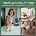LINELLE Fresora Oral Probiotics, with K12 & M18, Sugar-Free Mint Tablets for Daily Oral Balance & Clean Mouthfeel