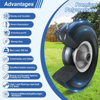 10" 4.10/3.50-4 Tire and Wheel 5/8''Axle Bore Hole&2.2''Offset Hub