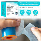 MedVance Silicone Adhesive Medical Tape, Scar Sheet, 2" x5' (1 Pack)