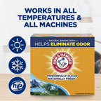 ARM & HAMMER Powder Laundry Detergent, Alpine Clean, 9.56 lb, 155 Loads