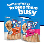 Purina Busy Bone Adult Large Dog Chew Treats, Original, 10 ct Pouch