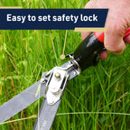 Kings County Tools Grass Shears - Garden Clippers with Rotating Handle