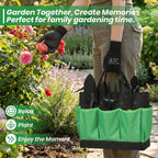 Velway 11-Piece Garden Tools Set Heavy Duty with Ergonomic Handles
