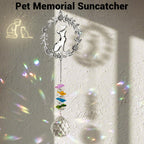Pet Memorial Gifts for Cats, Loss of Cat Sympathy Gift,Thoughtful Cats Remembrance Sun Catcher,Cat Bereavement Gifts,Pet Loss Bereavement Gift Idea
