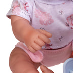 JC Toys Berenguer Boutique Realistic La Newborn 12.5" Washable Vinyl Twins | Blue and Pink Themed Gift Set with Reusable Diaper, Caps, Shirts, Pacifier, Bottles and Birth Certificate