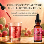 Natural Home Cures Prickly Pear Drops with Vitamin B12, Nopal Cactus Fruit Concentrate, Liquid Supplement with Betalains & Plant Nutrients, 2 Bottles, 120 Total Servings, 2 Fl Oz Each (2)