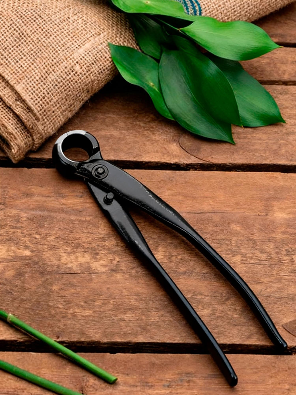 Haosie Bonsai Concave Cutter Tools, 8.4in Gardening Scissors Shears Pruning