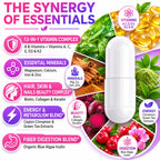 Koltyrine Vimerson Health Multivitamin for Women 13-in-1 Vitamin Complex with Biotin, Collagen & Keratin Vitamins B Complex, A, C, D3, E & K2 Hair Skin Nails & Energy Support 60 Capsules
