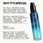 Pacifica Silver Moon Hair Mist Perfume & Full Body Spray for Women - Body Mist Fragrance w/BTonka, Santal, Cardamom, Vanilla Bean, Musk & Amber ��� Clean Beauty Alcohol-Free, Vegan & Cruelty-Free, 5 oz