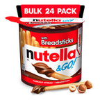 Nutella & Go Kids Snacks for Kids, Hazelnut Spread, 24 Pack, 1.8 oz