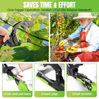 SWANSOFT Plant Tying Machine, Come with 10000pcs Staples 20 Rolls (Green)