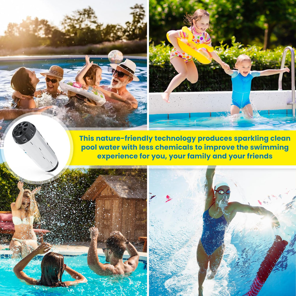 Replacement For Nature2 G45 Mineral Cartridge W28145 N2CG45 W26745 for All Zodiac Limited & Professional G or Pro G Plus Vessel Inground Swimming Pool System W25904 & W20011 Pools Up To 45,000 Gallons