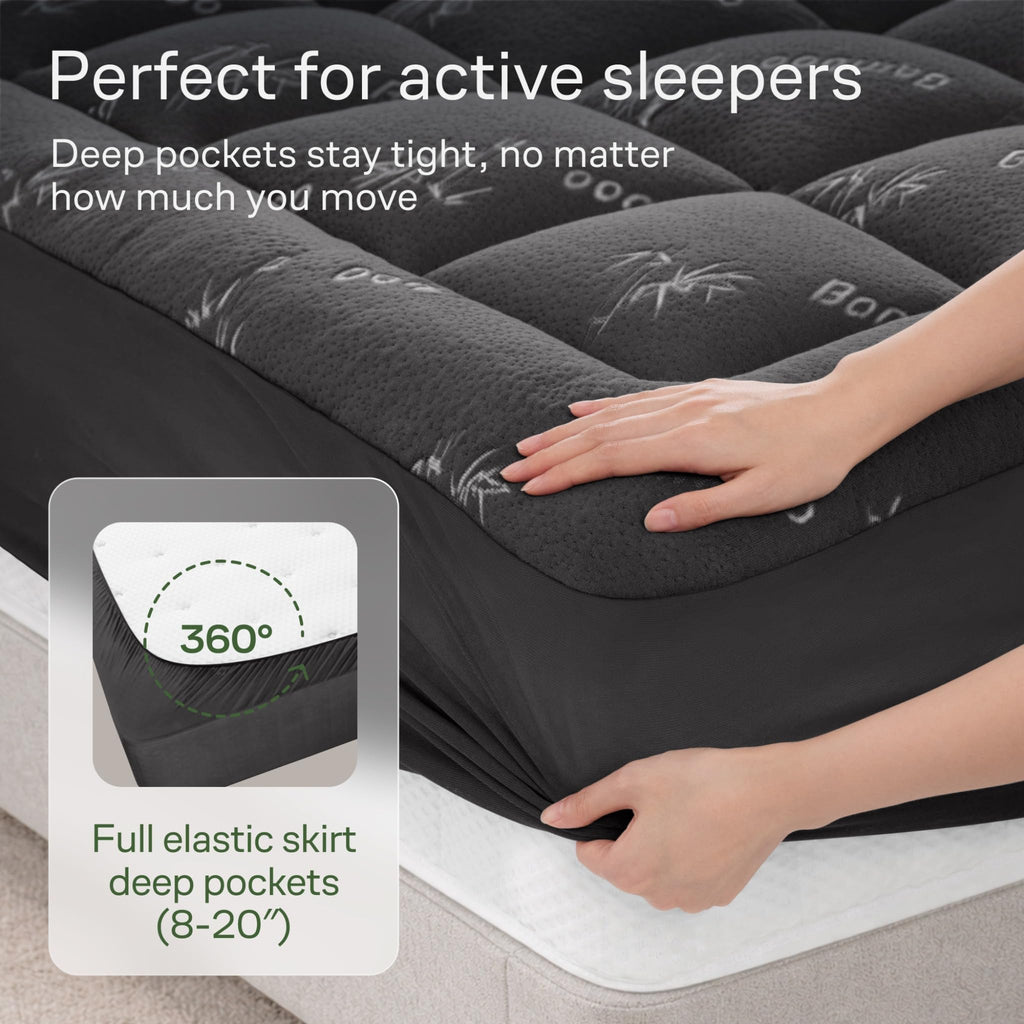 Niagara Sleep Solution King Ultra Soft Mattress Topper — Back Pain Relief