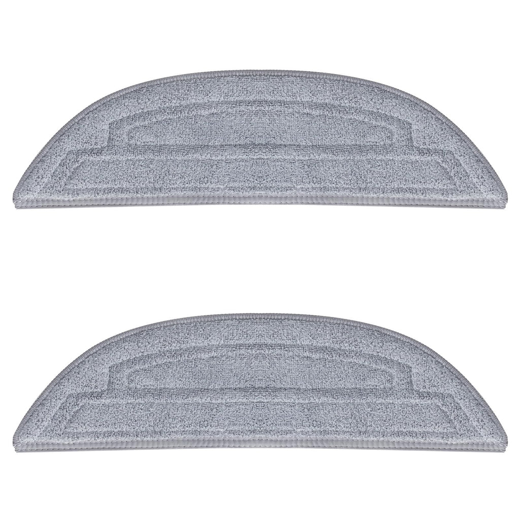 roborock 2 Pack Microfiber Mop Cloths for S8 MaxV Ultra, S8 Max Ultra Series, S8 Max(V) Ultra with R&D, Robot Vacuum Cleaner, with Dual Sonic Vibrations Modules, Mop Pad Replacement Accessories