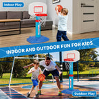 Toddler Basketball Hoop, Kids Toys Basketball Hoops for Indoor Outdoor Play