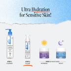 DERMA E Ultra Hydrating Dewy Skin Serum – Moisturizing Facial Treatment with Anti-Aging Squalane, Hyaluronic Acid and Ceramides to Smooth and Replenish, 2 FL Oz