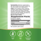 Nature's Way Activated Charcoal, Binds Unwanted Materials and Gas in the Digestive Tract*, 560 mg per 2-Capsule Serving, 100 Capsules (Packaging May Vary) - 2 Pack