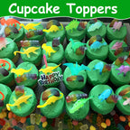 48Pcs Glow in Dark Mini Dinosaur Kids Birthday Party Favors Halloween Bulk